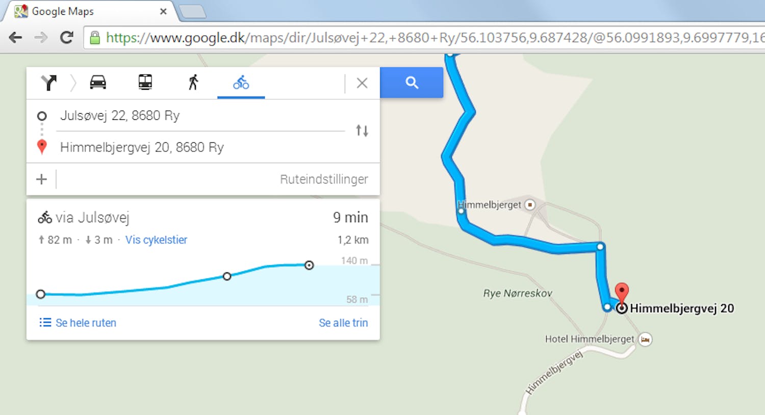 Nu kan du måle højdemeter på Google maps